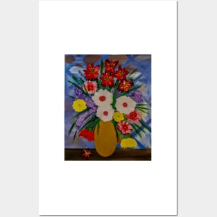 beautiful bouquet of flowers arrangement Posters and Art